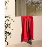 Madame Coco Mathis %100 Pamuk Plaj Havlusu - Kırmızı - 70x150 Cm 8684427310878 Çok Renkli
