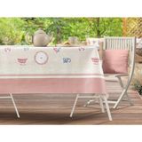 Madame Coco Mavel Pvc Masa Örtüsü - Bej - 100x140 Cm - 100 x 140 cm