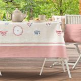 Madame Coco Mavel Pvc Masa Örtüsü - Bej - 100x140 cm
