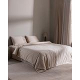 Madame Coco Modena Çift Kişilik %100 Pamuk Brodeli Çarşaflı Nevresim Takımı - Bej - 200 x 220 cm