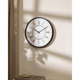 Madame Coco Modern Tasarımlı Gri Plastik Duvar Saati 41,5 cm Şık ve Dekoratif - 42 cm
