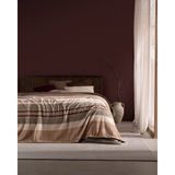Madame Coco Mozel Çift Kişilik Wellsoft Baskılı Battaniye - Bej/haki - Bej - Haki - 200 x 220 cm