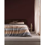 Madame Coco Mozel Tek Kişilik Wellsoft Baskılı Battaniye - Gri/bej 8684427357392 Çok Renkli
