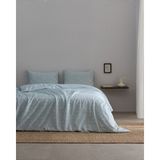 Madame Coco Neoma Çift Kişilik Pamuklu Baskılı Nevresim Takımı - Mint Yeşili - 200 x 220 cm