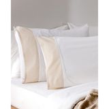 Madame Coco Nicola %100 Pamuk 2'li Yastık Kılıfı - Bej - 50x70
