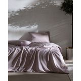 Madame Coco Odette Tek Kişilik %100 Pamuk Ranforce Baskılı Nevresim Takımı - Açık Mürdüm - 160 x 220 cm