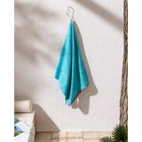 Madame Coco Palmie %100 Pamuk Plaj Havlusu - Turkuaz - 70X150 - 70 x 150 cm