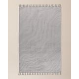 Madame Coco Pluie Rölyef Halı - Gri - 150x230 Cm 8684427178454 Gri 150 X 230 Gri