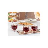 Madame Coco Priour 4'lü 170 ML Gold Çay Fincanı