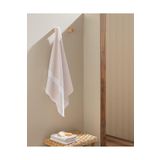 Madame Coco Rayla%100 Pamuk Banyo Havlusu, Beyaz-Bej, 70 X 140