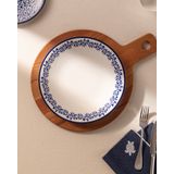 Madame Coco Reve Bleu Couronne 25 cm Servis Tabağı