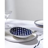 Madame Coco Reve Bleu Raye Tabak - 19 cm - Mavi/beyaz - 19 x 19