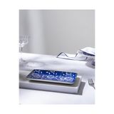 Madame Coco Reve Bleu Vista Dikdörtgen Tabak - 22 cm - Mavi/beyaz