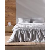 Madame Coco Rosalie King Size%100 Pamuk Armürlü Nevresim Takımı, Açık Gri, 240 x 220