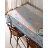 Madame Coco Rosanel Polycotton Masa Örtüsü - Bej - 150x200 cm - 150 x 200 cm