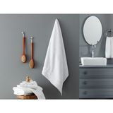 Madame Coco Ryella Armürlü Banyo Havlusu - Beyaz - 80x150 cm - 80 x 150 cm