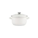 Madame Coco Salentino Derin Tencere - Beyaz - 20 cm