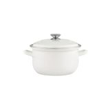 Madame Coco Salentino Derin Tencere - Beyaz - 22 cm
