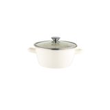Madame Coco Salentino Kızartma Tenceresi - Beyaz - 22 cm