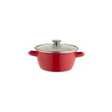 Madame Coco Salentino Kızartma Tenceresi - Kırmızı - 22 cm