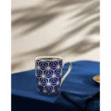 Madame Coco Sandy Kupa - Mavi/Beyaz - 360 ml - Mavi - Beyaz