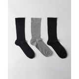 Madame Coco Secouer 3'lü Erkek Soket Çorap - Antrasit/gri - 40 - 45 - Antrasit - Gri