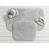 Madame Coco Sheep Banyo Paspası 1kbapa05262'li Büyük Boy Set-gri Gri