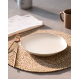 Madame Coco Souci Pasta Tabağı - Krem - 22 cm