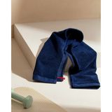 Madame Coco Stan Spor Havlusu - 30 x 110 cm - Lacivert - Kırmızı