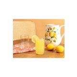 Madame Coco STD White Leaves Musette 4 Lü Meşrubat Bardağı Seti - 365 ml Klasik