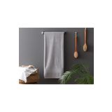 Madame Coco Stripe Armürlü Gri 80x150 cm Banyo Havlusu