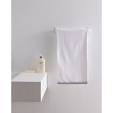 Madame Coco Topaze Pamuklu Yüz Havlusu - Beyaz/gri - 50X70 cm - 50 x 70 cm - Beyaz - Gri