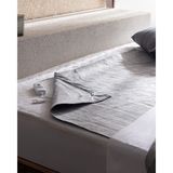 Madame Coco Valette Gri Elektrikli Battaniye 118x158 cm Polyester Konforlu Kullanım