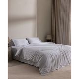 Madame Coco Yuviera Çift Kişilik %100 Pamuk Brodeli Çarşaflı Nevresim Takımı - Gri - 200 x 220 cm