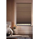 Madame Dower Karartma Blackout Kahverengi Plise Perde, Katlanır Cam Balkon Pvc Pencere Perdesi