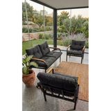 Madame Home Antrasit Orkide Oturma Grubu 2-1-1 Antrasit