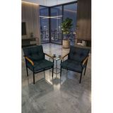 Madame Home Leylak Balkon, Bahçe,Teras,Cafe - Salon - Metal Kanepe Koltuk Takımı 1-1 Antrasit