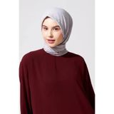 Madame Polo Bambu Kraş Gri Kadın Eşarp