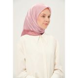 Madame Polo Kehribar Kare Eşarp Çok Renkli 90x90 Cm Kayma Yapmayan Kumaş