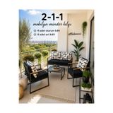 MADAMİNCİ Balkon mobilyası Minder Kılıfı 55*60 Ölçülerinde fermuarlı