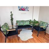 Madaminci Butik MadaminciButik Balkon, Bahçe Mobilyası Minder Kılıfı Takımı 55*60 Ölçülerinde 4 Adet Alt Oturum 4 Adet Sırt Yastık