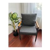 MADAMİNCİ Cafe Balkon bahçe çay seti minder kılıfı 55*60ölçülerde fermuarlı antrasit -gri