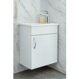 Madas Desıgn Banyo dolabı, banyo ve tuvalet dolabı, banyo mini köşe lavabo, banyo lavabosu (banyo dolabı dahil)