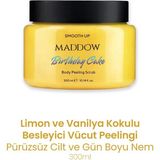 Maddow Cosmetics Body Scrub Limon & Vanilya Kokulu Nemlendirici Besleyici Vücut Peelingi