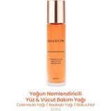 Maddow Cosmetics Yoğun Besleyici Yüz ve Vücut Yağı - Calendula Oil & Baobab Oil & Bakuchiol 100ml
