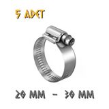 Made Ayarlanabilir Hortum Kelepçesi - 20-30 mm. - 5 Adet