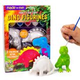MADE BY ME! Me Horizon Group USA, T-Rex & Stegosaurus'tan Dino Figurines 2 Reçine Boyanabilir, Akrilik Boyalar ve Fırça Dahil