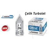 Made Çelik Turbolet Dübel En 11 Mm Boy 40 Mm 1 Paket 100 Adet