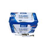 MADE Kalibre Pul Başlı Vidalı Plastik Dübel Seti 8mm-100'lü Paket - Sağlam ve Pratik Montaj Çözümü