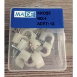 Made Kaliteli Kroşe 4 Mm (12Adet )